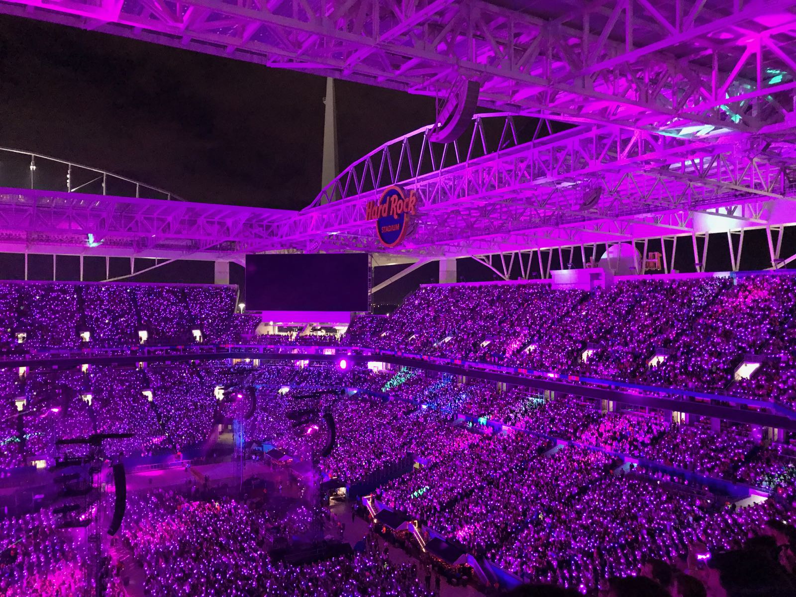 Coldplay at Hard Rock Stadium